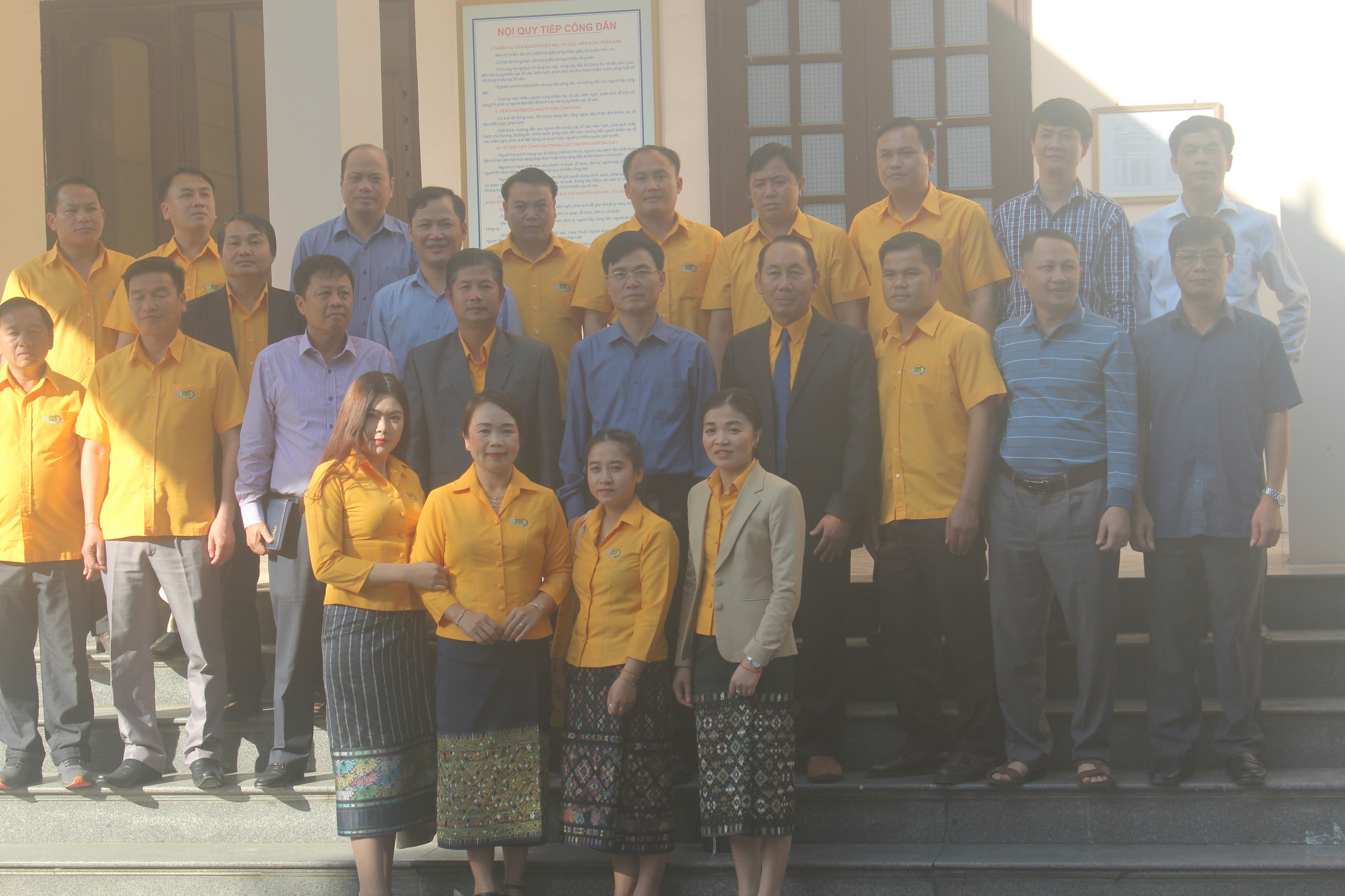 Sở GTCC tỉnh Hủa Phăn- Lào làm việc tại Sở GTVT