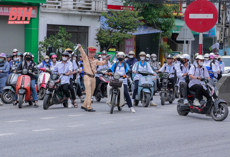 Thanh Hóa: Bảo đảm an toàn giao thông trường học trên các tuyến quốc lộ