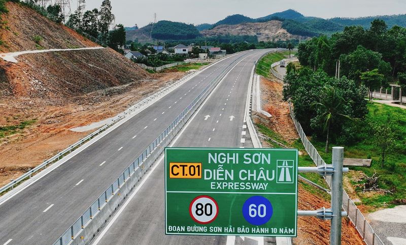 Tạm dừng khai thác cao tốc bắc-nam từ nút giao Nghi Sơn đến nút giao Quỳnh Vinh